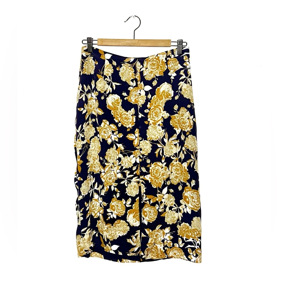 Frank and Oak | Button Front Midi Skirt